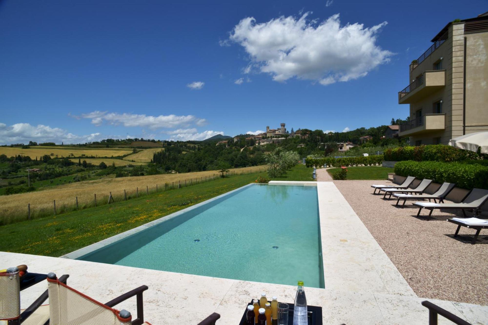 Fonteliving Restart Aparthotel San Casciano dei Bagni Exteriör bild