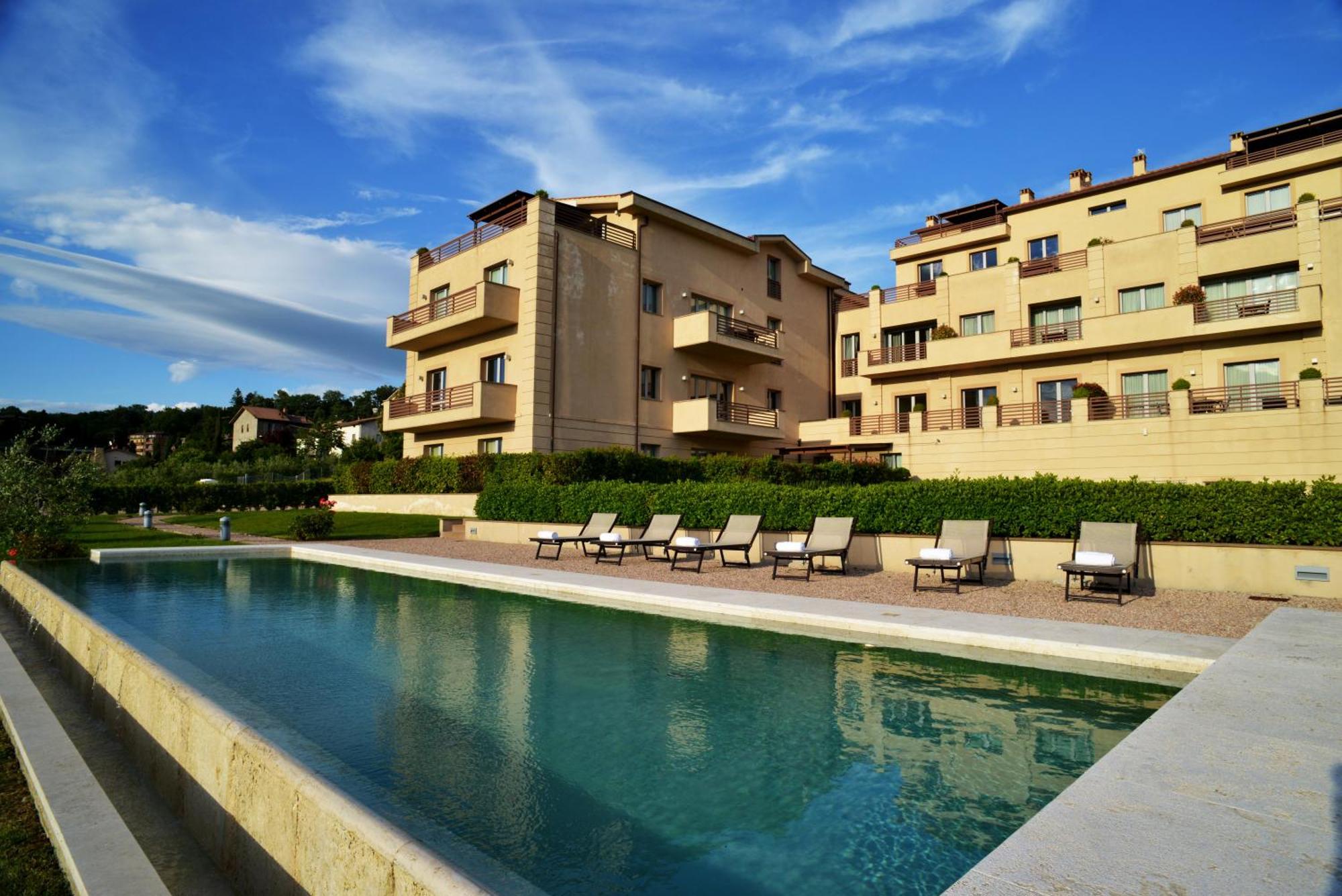 Fonteliving Restart Aparthotel San Casciano dei Bagni Exteriör bild